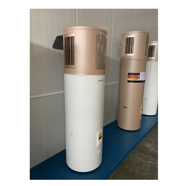 Kursim i energjisë Dizajn i vogël Efikasitet i lartë 20-50 Kw Ajër në Ujë Burim Ajri Pompë Sanitare e Nxehtësisë për Ujin e Nxehtë Familjar