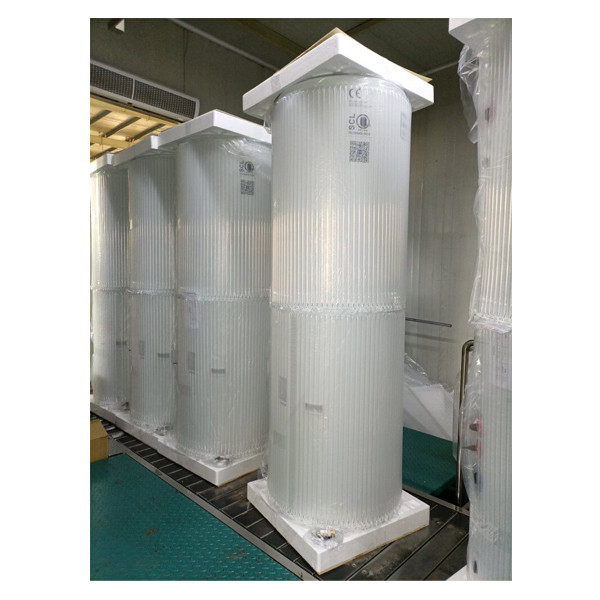 Rezervuar për ruajtjen e ujit prej çeliku inox 3000-25000 litra për komerciale ose shtëpiake 