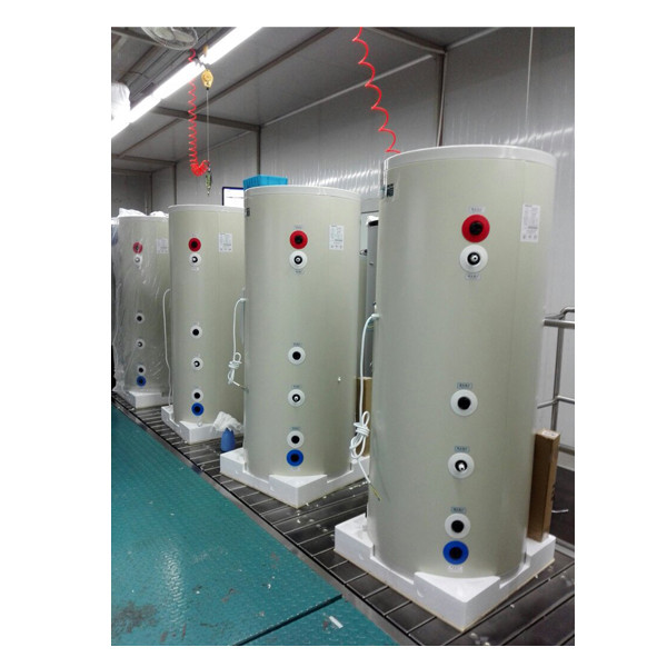 Rezervuarë për zgjerimin e sistemit të ngrohjes me ujë të nxehtë me membranë të fshikëzës që mund të hiqet 