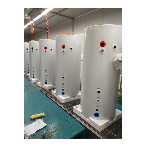 Rezervuari i filtrit të ujit nga çeliku inox Rezervuari i filtrit të karbonit 