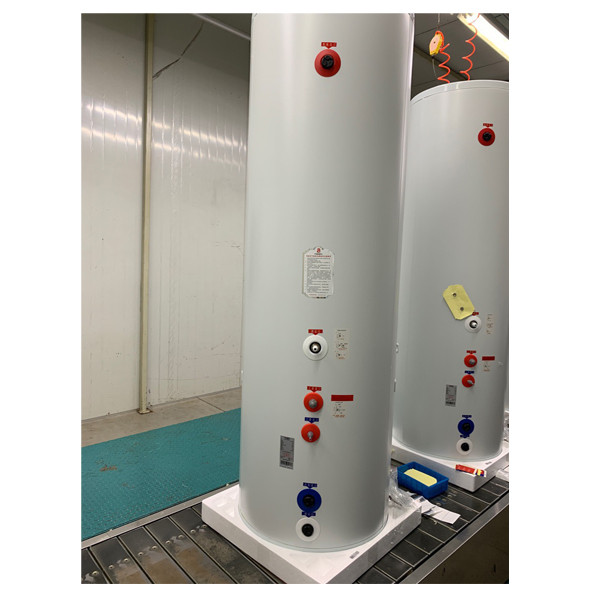Rezervuar për ruajtjen e ujit të nxehtë prej çeliku inox 304 me panel të izoluar të pllakave PU për zonën e ftohtë 