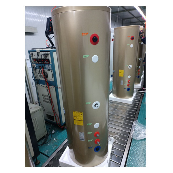 Rezervuari i Ruajtjes së Ujit të Çelikut Stainer Ss 304 Rezervuar cilindrik i izoluar 