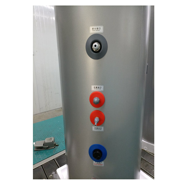 100-600 litra Rezervuar për ruajtjen e ujit të nxehtë me cilësi të lartë dhe të qëndrueshme për sistemet e ngrohjes së ujit me pompë termike dhe nxehtësi 