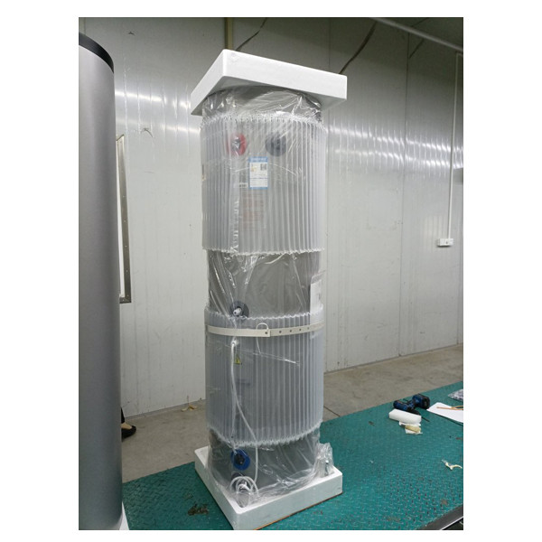 Ngrohës uji hibrid Burimi i ajrit Pompë nxehtësie Cilindër Dhw 200L / 250L / 300L 