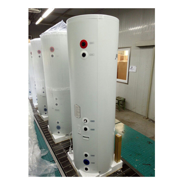 Rezervuari i ujit të nxehtë prej çeliku inox SS304 / 316 
