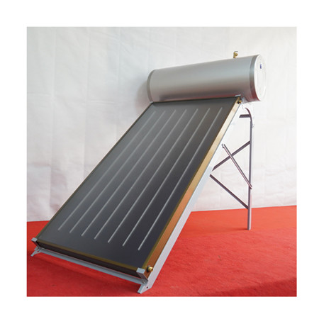 Kolektor diellor + Sistemi hibrid i ngrohjes së ujit me pompë nxehtësie me burim ajri