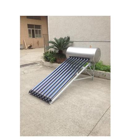 Sistem ngrohës uji diellor shtëpiak me elektrik