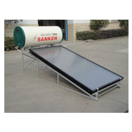 100L, 150L, 200L, 250L, 300L Ngrohës uji diellor me tub vakumi jo nën presion (standard) me trashësi 0,5 mm të rezervuarit të brendshëm të çelikut inox SUS304